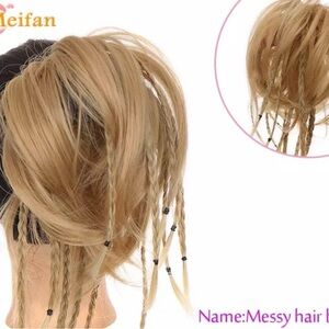 Blonde Messy Hair Wig for Women Hair Extension (sw37-24/27)